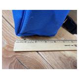 New Polaris Under the Seat side fill Cargo Bag & Unused Katahdin Snowmobile Sport Saddlebag in Blue