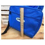 New Polaris Under the Seat side fill Cargo Bag & Unused Katahdin Snowmobile Sport Saddlebag in Blue