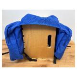 New Polaris Under the Seat side fill Cargo Bag & Unused Katahdin Snowmobile Sport Saddlebag in Blue