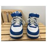Worn Womens Size US 10 Nike Air Force 1 Mid Military Blue
