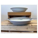 2 Pc Lot; 2 Mid-Century O.P. Co. Syracuse China St. Mary