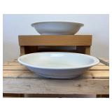 2 Pc Lot; 2 Mid-Century O.P. Co. Syracuse China St. Mary