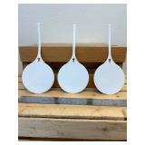 3 pc lot; 3 Plastic Golf Bag Tags for 1994 Roger Maris Celebrity Golf Tournament Sponsors Jim Beam & Windsor