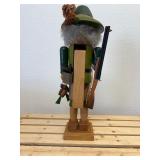 Original 15" Steinbach German Duck Hunter Nut Cracker