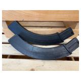 2 Pc Lot; 2 filled Remington Model 597 .22 LR 30 round drum magazines