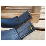 2 Pc Lot; 2 filled Remington Model 597 .22 LR 30 round drum magazines