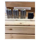 4 Pc Lot; (3) Mariln 7 Round filled & (1) Marlin 4 Round filled Magazines for .22 WMR and .17 HMR Caliber Rifles for Winchester Magnum Rimfire and Hornady Magnum Rimfire