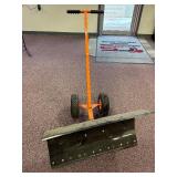 Ohaha Wheeled 29" Adjustable Blade Angle Snow Shovel