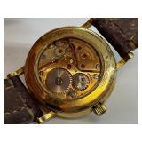 18K Gold Universal Genève Automatic Wristwatch