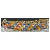 Absolutely Stunning 14K Gold Multi-Color Sapphire and Diamond Bracelet - Includes Estimated Resale & Gemological Report