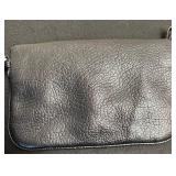 Marc by Marc Jacobs Black Leather Crossbody Bag with Silver Bird Accent