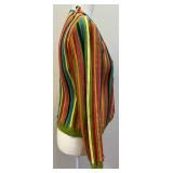 Cheap and Chic by Moschino Rainbow Stripe Jacket S/M