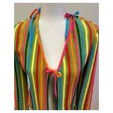 Cheap and Chic by Moschino Rainbow Stripe Jacket S/M