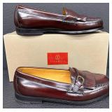 Cole Haan Pinch Buckle Burgundy Loafers - Men