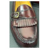 Cole Haan Pinch Buckle Burgundy Loafers - Men