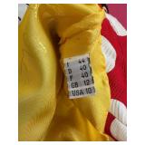Moschino Cheap and Chic Polka Dot Print Blazer, Size 10 USA