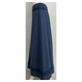 Marc Jacobs Virgin Wool Maxi Skirt Size 6 Gray Blue