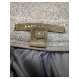 Marc Jacobs Virgin Wool Maxi Skirt Size 6 Gray Blue