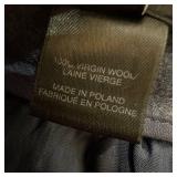 Marc Jacobs Virgin Wool Maxi Skirt Size 6 Gray Blue