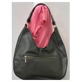 Moda Luxe Olivia Hobo Handbag in Forest with Studded Details