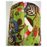 Oilily A-Line Skirt with Colorful Floral Print - Size 36