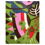 Oilily A-Line Skirt with Colorful Floral Print - Size 36