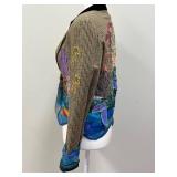 Banana Republic Mermaid & Ocean Applique Blazer Jacket-Signed-Size 6