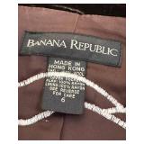 Banana Republic Mermaid & Ocean Applique Blazer Jacket-Signed-Size 6
