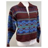 OILILY Wool Knit Zip Cardigan - XS - Made in Italy