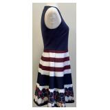 Ted Baker Annalie Rowing Stripe Fit & Flare Dress Women