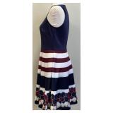 Ted Baker Annalie Rowing Stripe Fit & Flare Dress Women