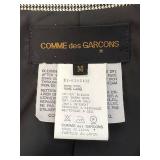Comme des Garcons Cropped Wool Jacket and Patterned Shorts Set