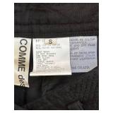 Comme des Garcons Cropped Wool Jacket and Patterned Shorts Set