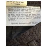 Comme des Garcons Cropped Wool Jacket and Patterned Shorts Set