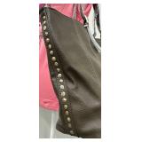 Joy Susan - Shelby Olive Green Studded Tote Bag - New
