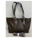 Joy Susan - Shelby Olive Green Studded Tote Bag - New