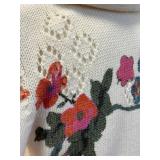 Oilily Medium Knit Cardigan with Floral and Bird Design - Size M