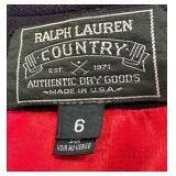 Ralph Lauren Country Dry Goods Military Naval Style Jacket
