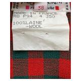 Vintage Yves Saint Laurent Rive Gauche Plaid Wool Skirt - Size 38