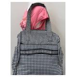 Lug Saunter Houndstooth Tote Bag with Shoulder Strap