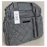 Lug Saunter Houndstooth Tote Bag with Shoulder Strap