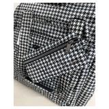 Lug Saunter Houndstooth Tote Bag with Shoulder Strap