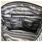 Lug Saunter Houndstooth Tote Bag with Shoulder Strap