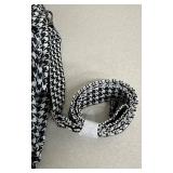Lug Saunter Houndstooth Tote Bag with Shoulder Strap
