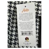 Lug Saunter Houndstooth Tote Bag with Shoulder Strap