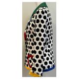 Moschino Cheap and Chic Polka Dot Blazer, Size 10