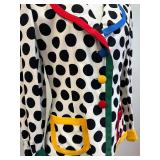 Moschino Cheap and Chic Polka Dot Blazer, Size 10