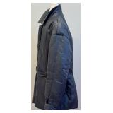 Grey Leather Jacket, Men