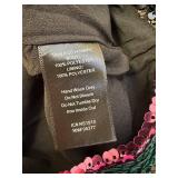 Sanctuary Over the Rainbow Sequin Short Sleeve Top XS