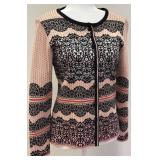 Oleana Espeland Norwegian Wool Silk Knit Cardigan-Size S